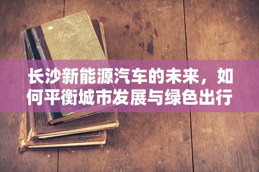 长沙新能源汽车的未来，如何平衡城市发展与绿色出行？