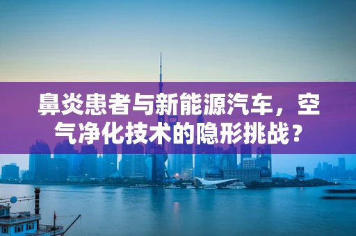 鼻炎患者与新能源汽车，空气净化技术的隐形挑战？