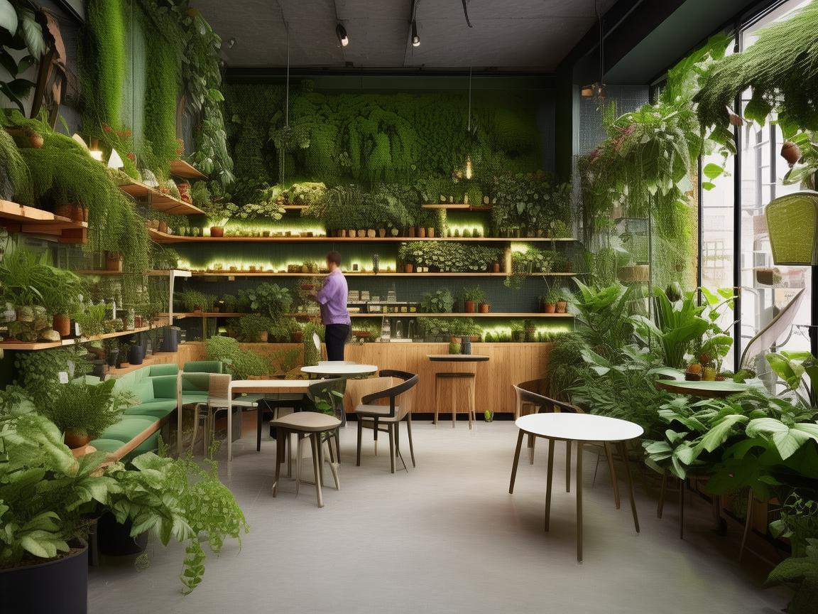 咖啡馆的绿色转型，如何利用新能源为顾客打造可持续的休闲空间？