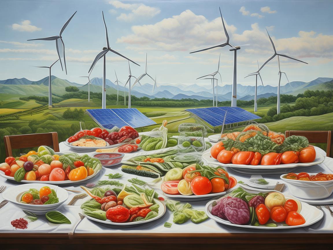 食物中毒与新能源，餐桌上的安全与绿色能源的微妙联系