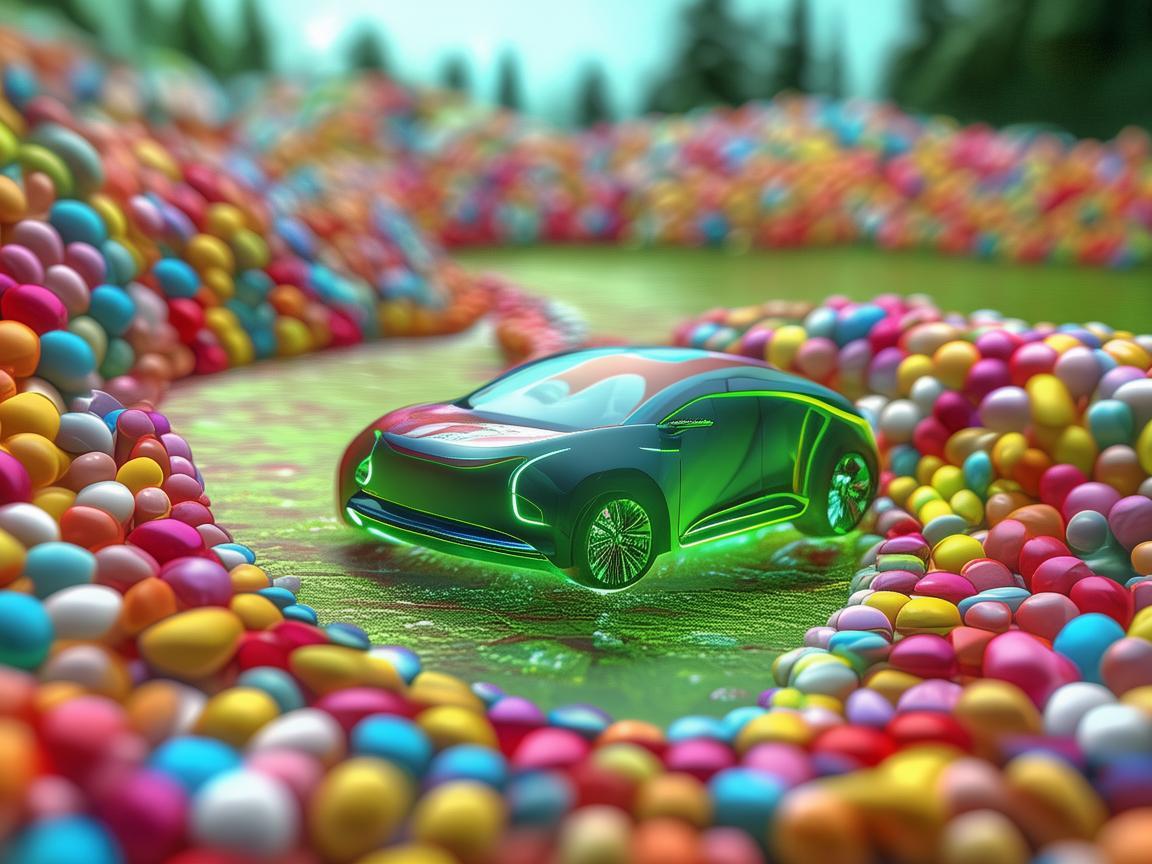 糖果与新能源汽车，甜蜜的绿色出行新趋势？